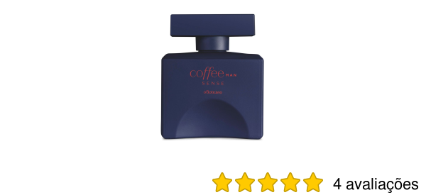 Coffee Man Sense Desodorante Colônia, 100 ml